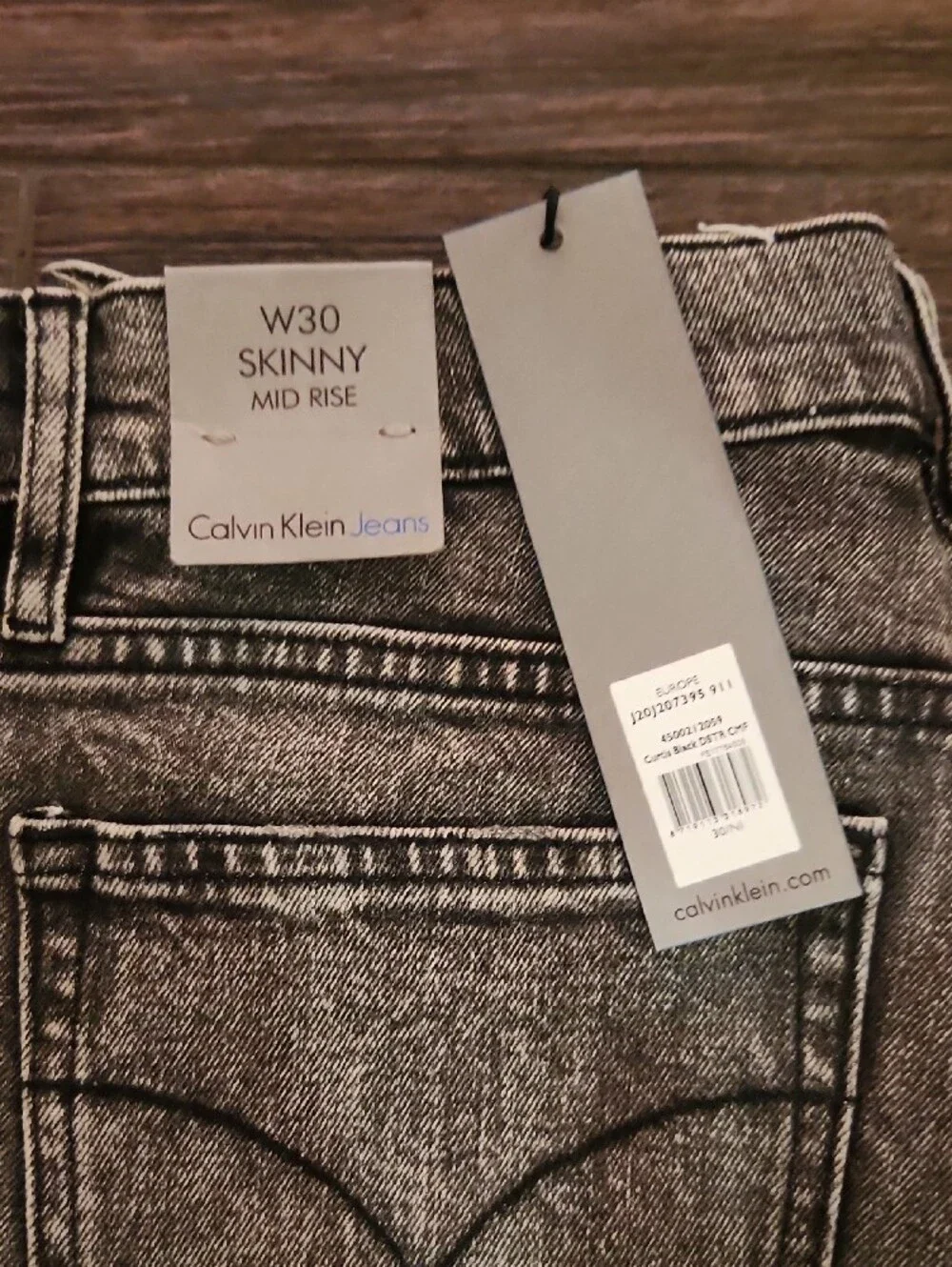 Calvin Klein Jeans black acid